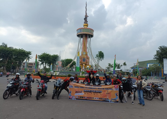 Kopdargab Honda Supra X 125 Community Wilayah Sumatra, Eksis Dengan Menjalin Silaturahmi 