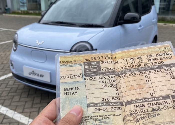 Wuling Air ev Bebas Pokok PKB di Jakarta, Pemilik Cukup Bayar Kewajiban Sekitar Rp143 Ribu per Tahun