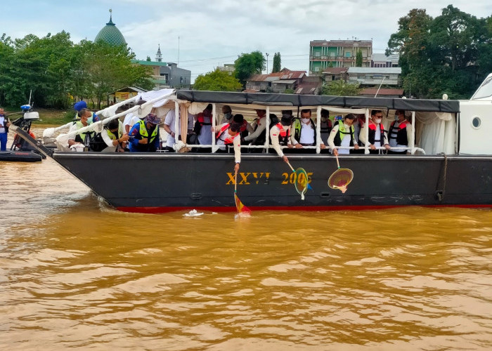 Menjaga Sang Bengawan, Menjaga Peradaban : Pemprov Jambi Gandeng Pihak Terkait Lestarikan Sungai Batanghari