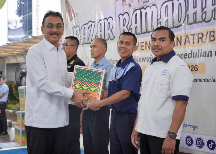 Bentuk Kepedulian terhadap Sesama, Kementerian ATR/BPN Gelar Bazar Ramadan 1447 H