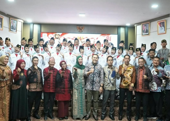 Bupati Merangin M. Syukur Tekankan Makna Keadilan dan Beri Bonus Paskibraka di Malam Resepsi HUT ke-81 RI