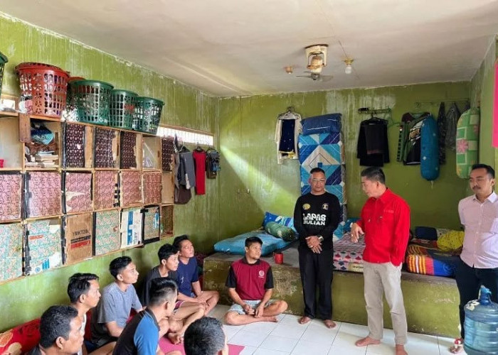 Waktu Libur, Kakanwil Kemenkumham Jambi Kunjungi Lapas Kelas IIB Muara Bulian