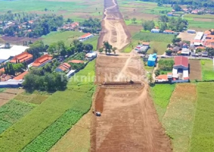   Update Tol Probowangi di Desa Sumber Anyar, Sumberrejo dan Binor, Pekerja Fokus Membuat Parit Untuk Irigasi