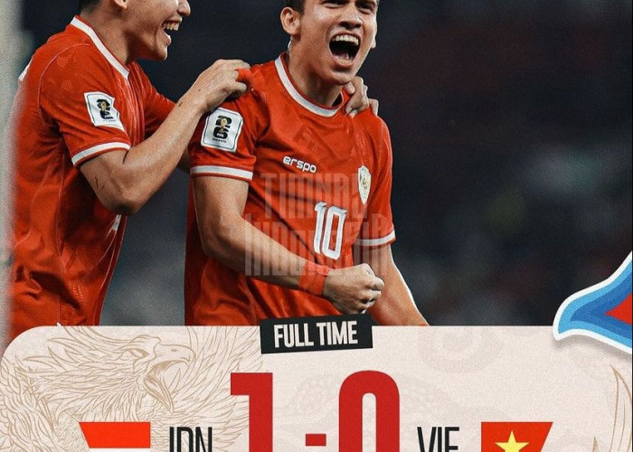 Sikat Vietnam 1-0, Indonesia Naik ke Peringkat Dua Klasemen Grup F