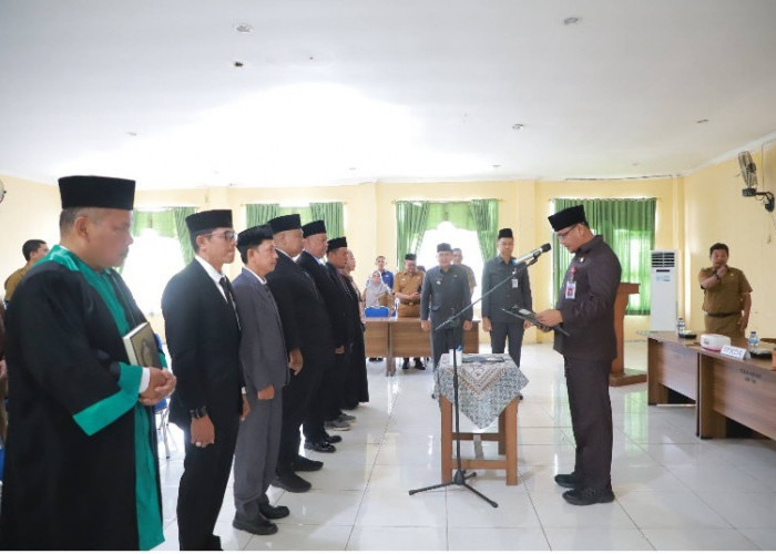 Sekda Tanjabbar Lantik 7 Pejabat Eselon III dan IV, Berikut Nama-Namanya 