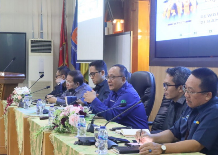 Rapat Bersama Dewan Pengawas UNJA, Rektor Laporkan Progres MBKM dan Pembangunan 9 Gedung Baru 