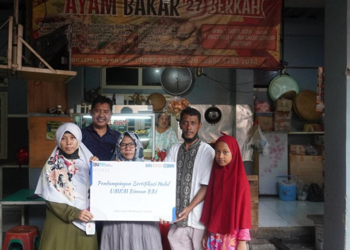 Dorong Pengusaha Bersaing di Pasar, BRI Peduli Bagikan Bantuan Sertifikat Halal Kepada 200 Pelaku UMKM