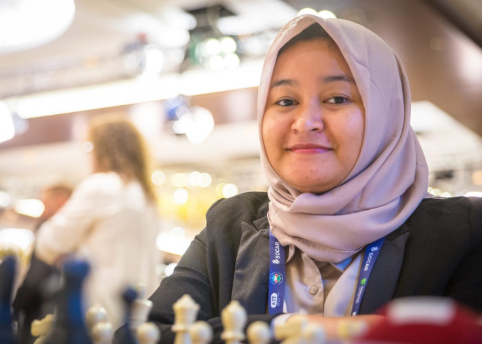 Perjalanan Cemerlang Medina Warda Aulia Berakhir di Babak 16 Besar Piala Dunia Catur FIDE
