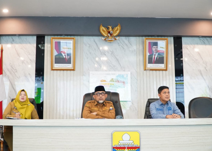 Sekda Sudirman Ikuti Zoom Meeting Bersama Mendagri Terkait Jadwal Pelantikan Kepala Daerah Terpilih