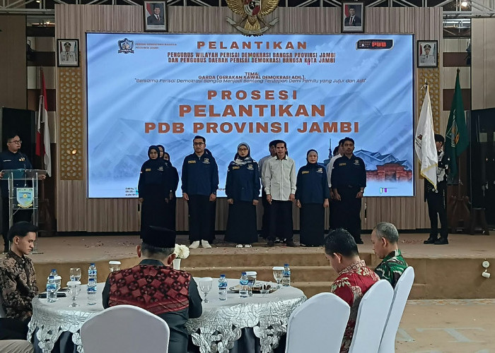Pengurus Perisai Demokrasi Bangsa Provinsi Jambi Periode 2026-2029 Resmi Dilantik