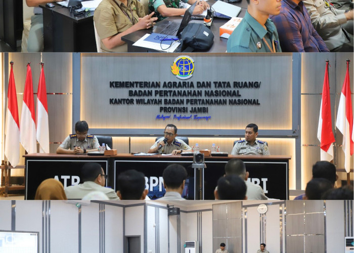 Kanwil BPN Provinsi Jambi Perkuat Tertib Administrasi dan Kepastian Hukum Aset Tanah Pemerintah melalui INTIP 