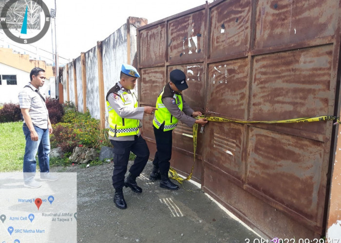 Turnamen Tak Berizin, Lapangan KONI Sungai Penuh Disegel Polisi