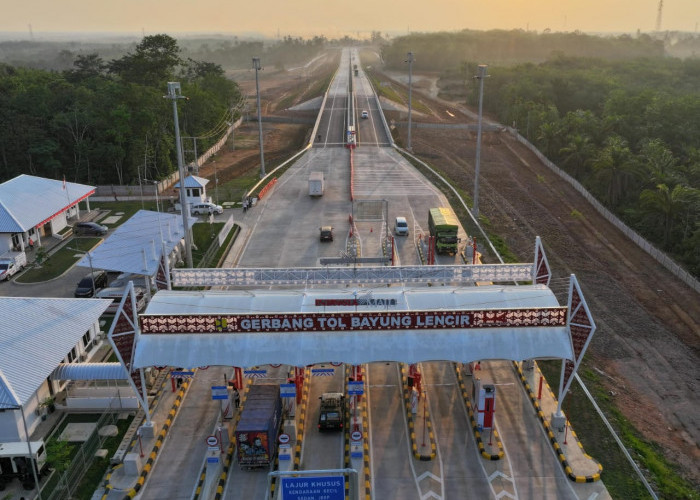 Beroperasi Selama Sepekan, Tol Betung - Tempino - Jambi Dilintasi Lebih dari 60.000 Kendaraan