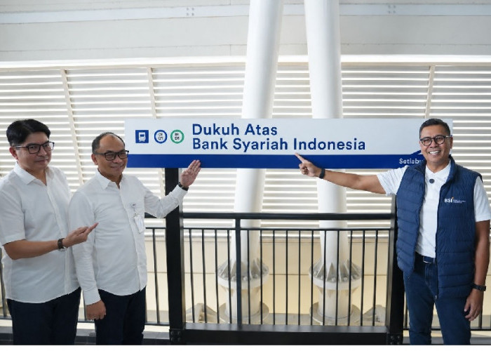 Perkuat Sinergi BUMN antara BSI-KAI, Stasiun LRT Dukuh Atas Resmi menjadi Dukuh Atas Bank Syariah Indonesia