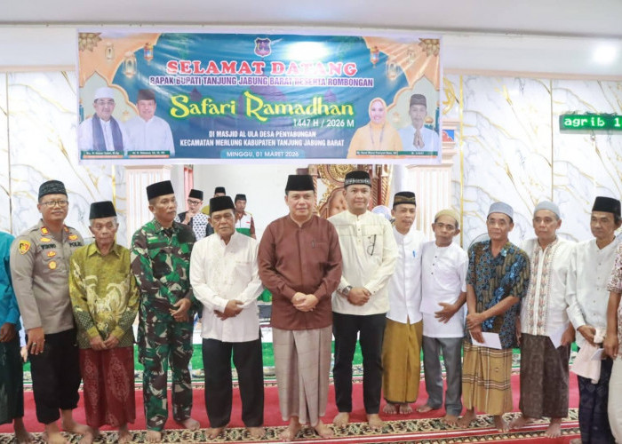 Pemkab Tanjab Barat Gelar Safari Ramadan di Desa Penyabungan