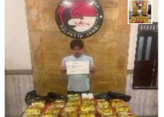 Viral, Oknum Pegawai Lapas Jambi ditangkap, Miliki Puluhan Paket Sabu 