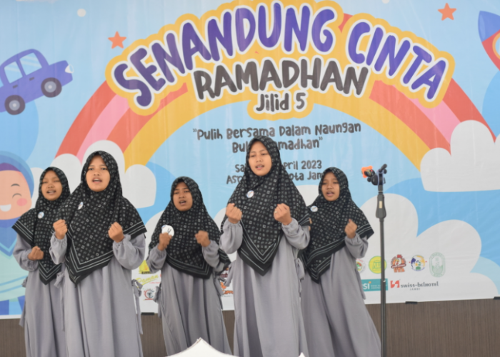 Dari Lomba Hingga Mendengar Dongeng, Ratusan Anak Panti Asuhan Jambi Rasakan Keceriaan Ramadhan Tahun Ini 