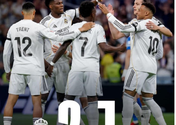 Sikat Alaves 2-1, Gol Real Madrid Disumbang Mbappe dan Vinicius 