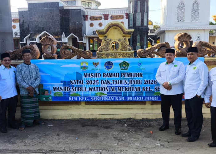 Kemenag Muaro Jambi Siapkan Masjid Ramah Pemudik Nataru