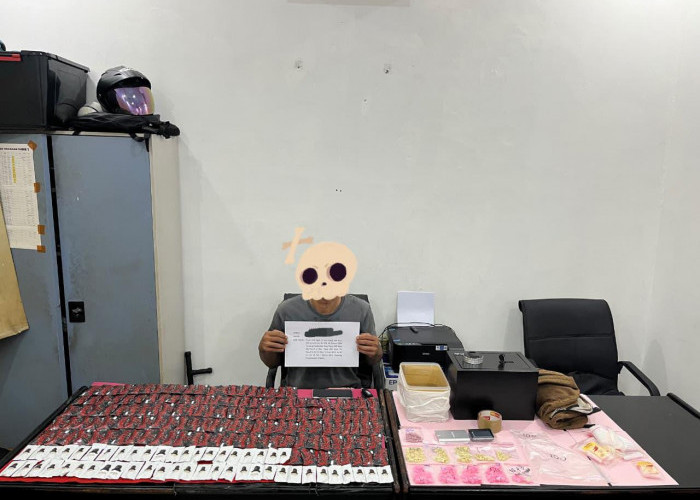 413 Ekstasi dan 192 Etomidate Disita, Satu Pria Diamankan Polisi