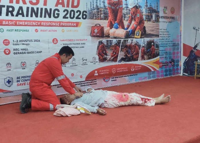 Rutin Gelar First Aid Training, SKK Migas-PetroChina Konsisten Tingkatkan Kompetensi Tanggap Darurat Pekerja