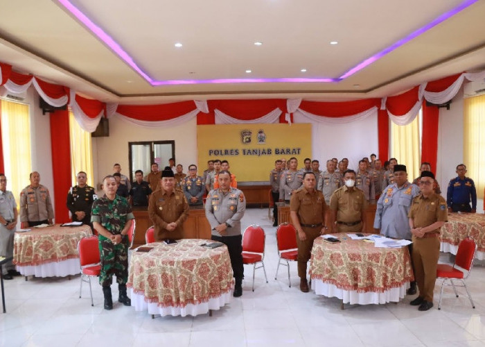 Wabup Katamso Hadiri Rakor Operasi Ketupat, Siapkan Pengamanan Idul Fitri di Tanjab Barat