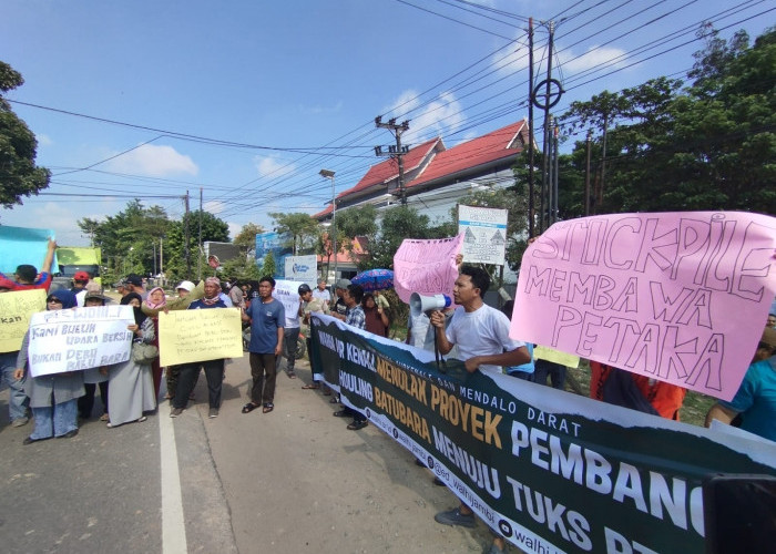 Warga Aur Kenali dan Mendalo Laut Kembali Demo, Minta Hentikan Aktivitas PT SAS yang Menimbun Rawa