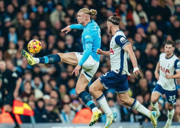 Manchester City Babak Belur, Dihajar Tottenham 4-0 di Stadion Etihad 