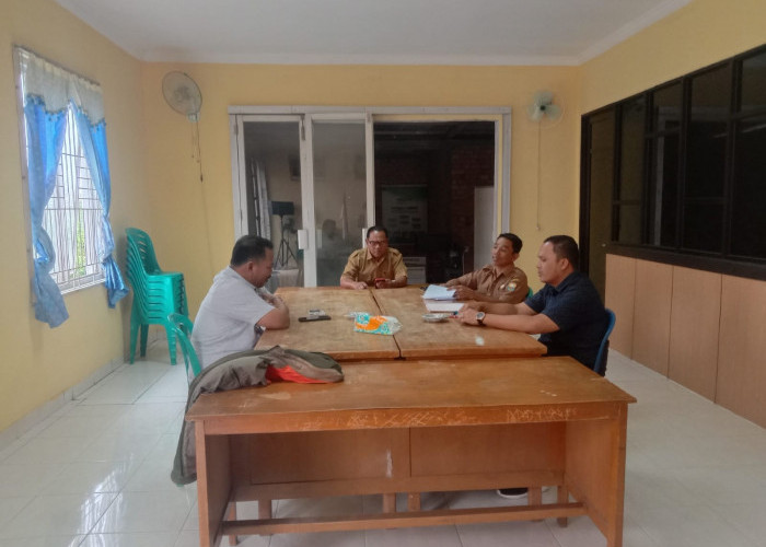 Pengurus DKM Masjid CitraRaya City Silaturahmi ke Kantor Desa Pematang Gajah