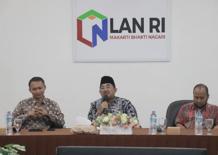 Persiapan Seleksi Jabatan Eselon II, Bupati Tanjab Barat Kunjungi LAN