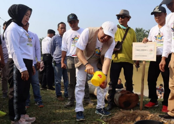 Kenduri Swarnabhumi Diawali Senam Massal Geopark