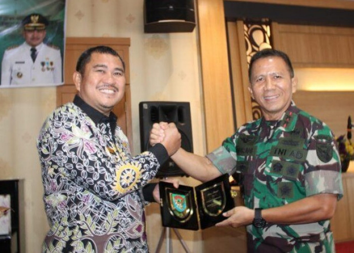 Kunjungi Bungo, Pangdam II Sriwijaya Tekankan Netralitas TNI di Pemilu 2024