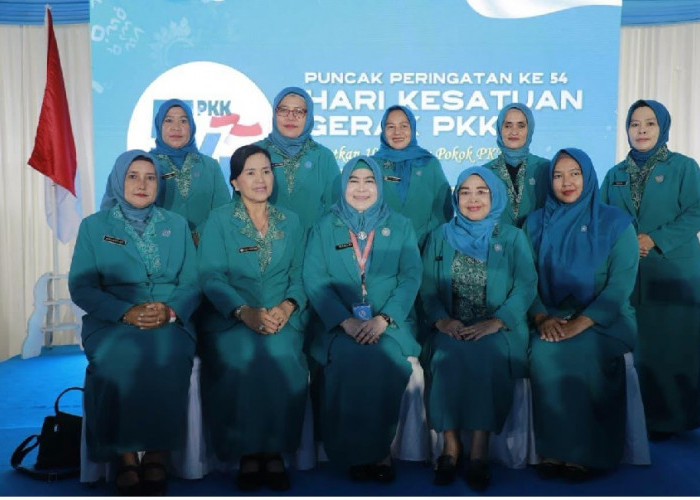Ketua TP PKK Tanjung Jabung Barat Hadiri Puncak HKG PKK Nasional ke-54 di Makassar