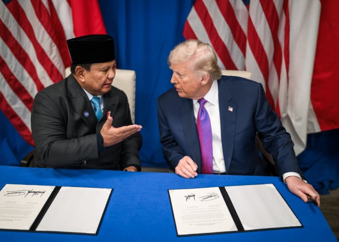 Presiden Prabowo-Presiden Trump Teken Perjanjian Timbal Balik Bersejarah, Tonggak Baru Aliansi Ekonomi RI-AS