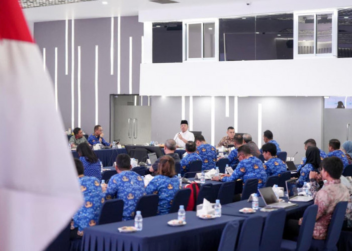 Jelang Satu Tahun Pemerintahan Presiden Prabowo, Kementerian ATR/BPN Gelar Rapim untuk Pantau Progres Kinerja