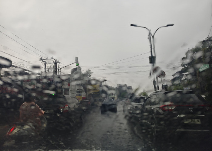 Hujan Alami Guyur Kota Jambi, Satgas Sebut Lokasi Kebakaran Beberapa Wilayah Terjadi Hujan Sedang-Lebat