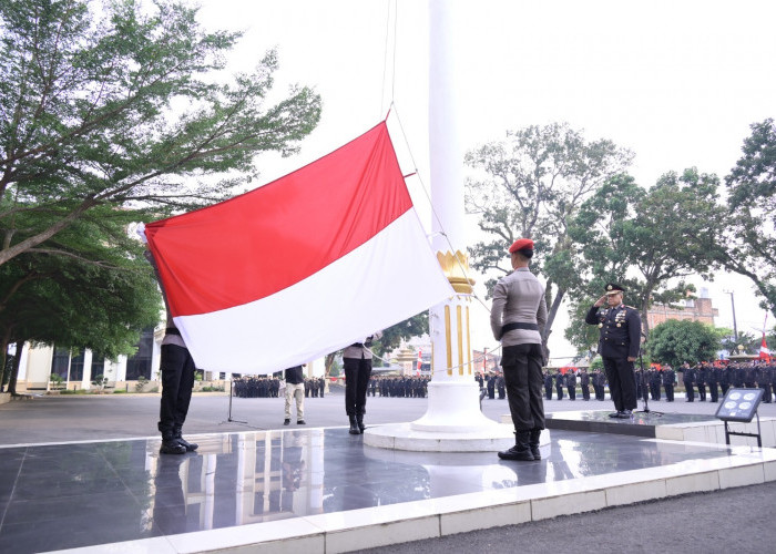 Polda Jambi Laksanakan Upacara HUT RI ke-79