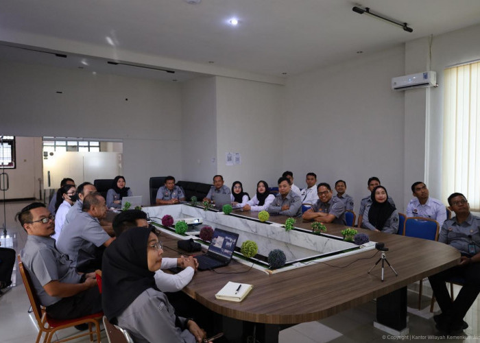 Perkuat Reformasi Hukum Daerah, Kanwil Kementerian Hukum Jambi Ikuti Sosialisasi Penilaian IRH oleh BPHN