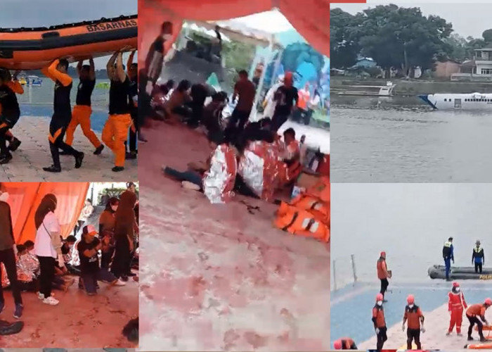 45 Penumpang Pesawat yang Jatuh di Danau Sipin Jambi Berhasil Divakuasi