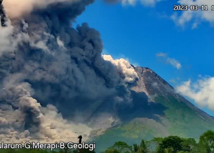 Aktivitas Vulkanik G. Merapi Masih Berlangsung, Masyarakat Diminta Tenang dan Tetap Waspada