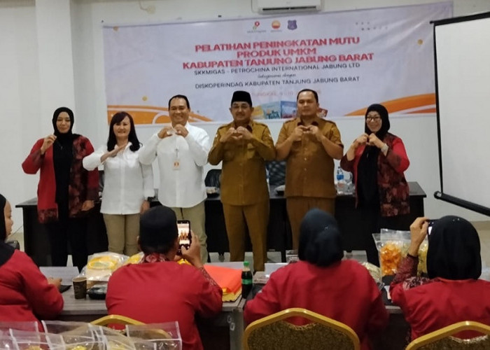 Gelar Pelatihan Peningkatan Mutu UMKM, SKK Migas PetroChina Dorong Produk Lokal TanjabbarTembus Pasar Nasional