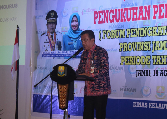 Pengurus Forikan Provinsi Jambi Resmi Dikukuhkan