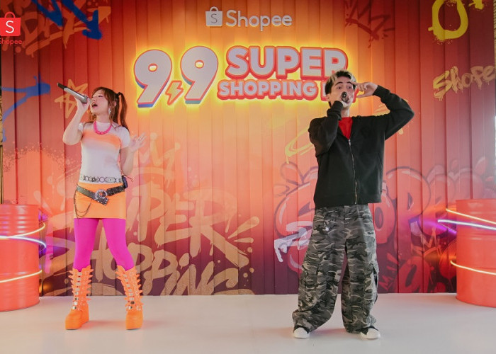 Naykilla dan Tenxi Bikin 'Kasih Aba-Aba 2.0' Makin Catchy di Shopee 9.9
