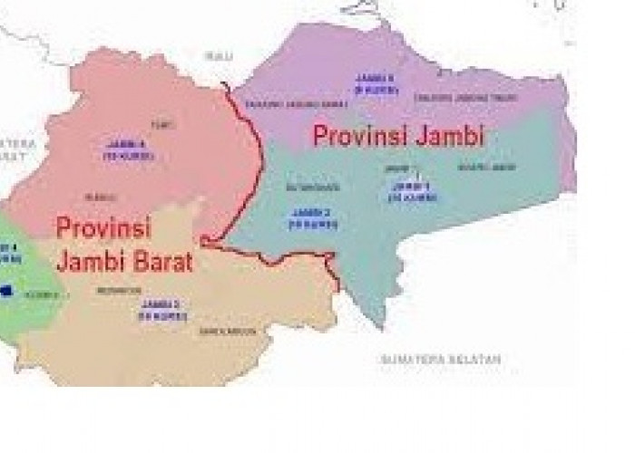 Provinsi Jambi Barat Gabungan 6 Kabupaten/Kota di Jambi, Tak Disangka Ibukotanya Bakal Disini