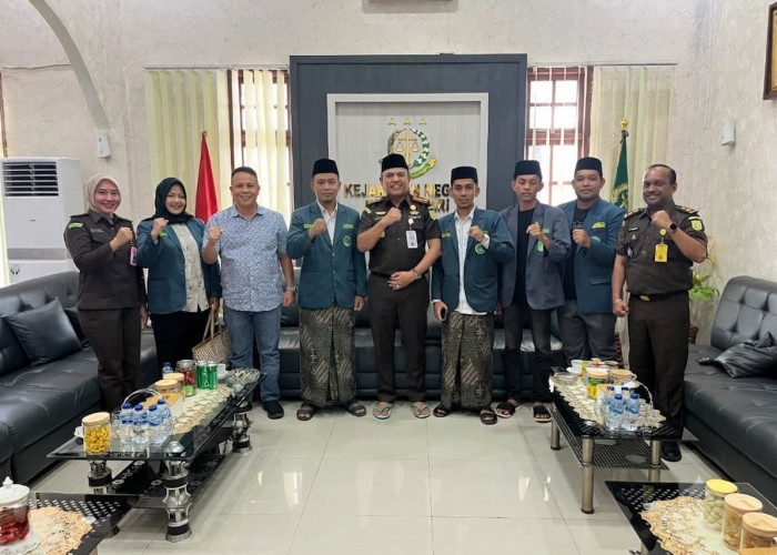 Perkuat Sinergi, PC IPNU IPPNU Batang Hari Gelar Audiensi Bersama Kejari 