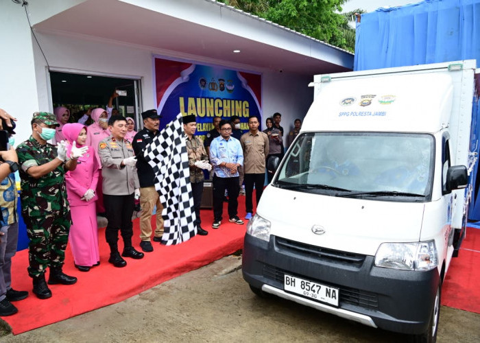 Wakapolda Jambi Resmikan Launching SPPG Jambi Timur, Polda Jambi Dukung Program Nasional Makan Bergizi Gratis