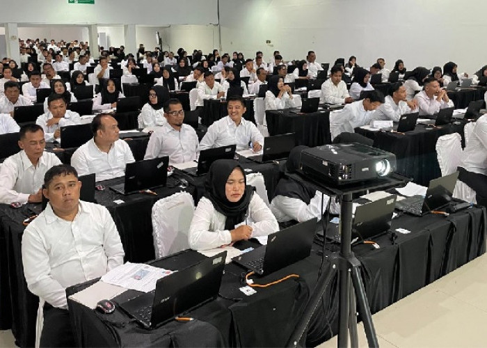 Tes Perdana Seleksi Kompetensi PPPK Pemprov Jambi Diikuti 299 Peserta , 3 Peserta Tidak Hadir