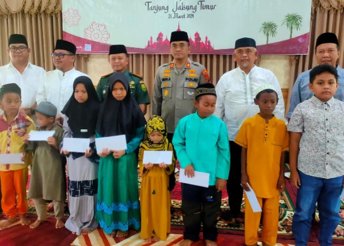Gelar Safari Ramadhan Bersama Pemkab Tanjabtim, SKK Migas PetroChina Santuni 150 Anak Yatim dan Dhuafa