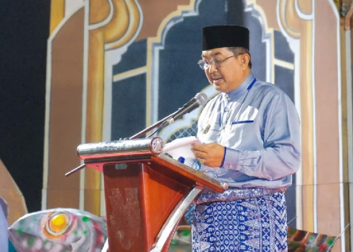 Anwar Sadat Buka Secara Resmi MTQ ke-51 Tingkat Kabupaten Tanjab Barat di Desa Dataran Kempas