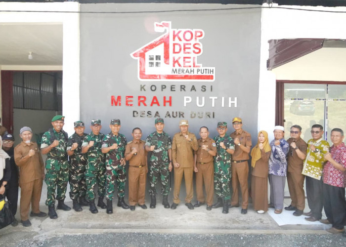 Rampung Dibangun, Koperasi Desa Aur Duri Didorong Jadi Motor Ekonomi Rakyat